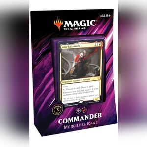 Magic: The Gathering Commander Deck - Merciless Rage. Ready To Play, New!